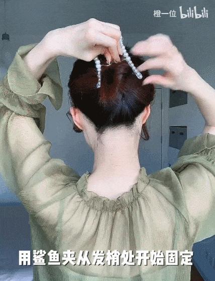 多种好看的发型扎法,4款随便一扎就好看的发型快来学