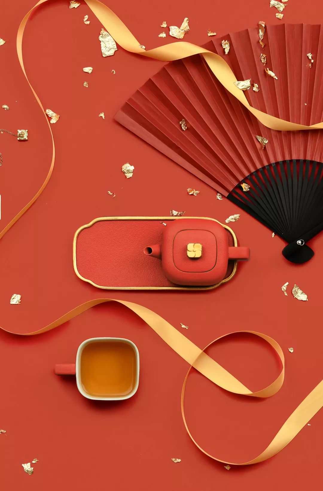 四合如意茶器图片,四合古韵高端茶器