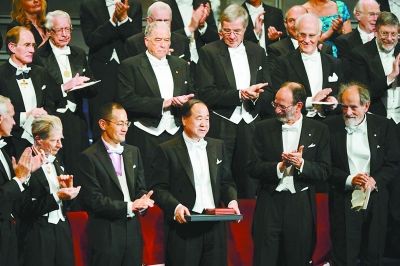 莫言获得2012年诺贝尔文学奖现场,2012年莫言获诺贝尔文学奖颁奖词