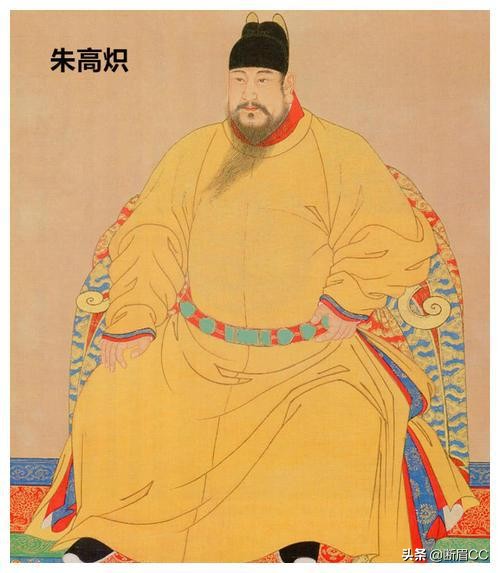 明朝最肥胖的皇帝朱高炽,明朝的十六帝之朱高炽