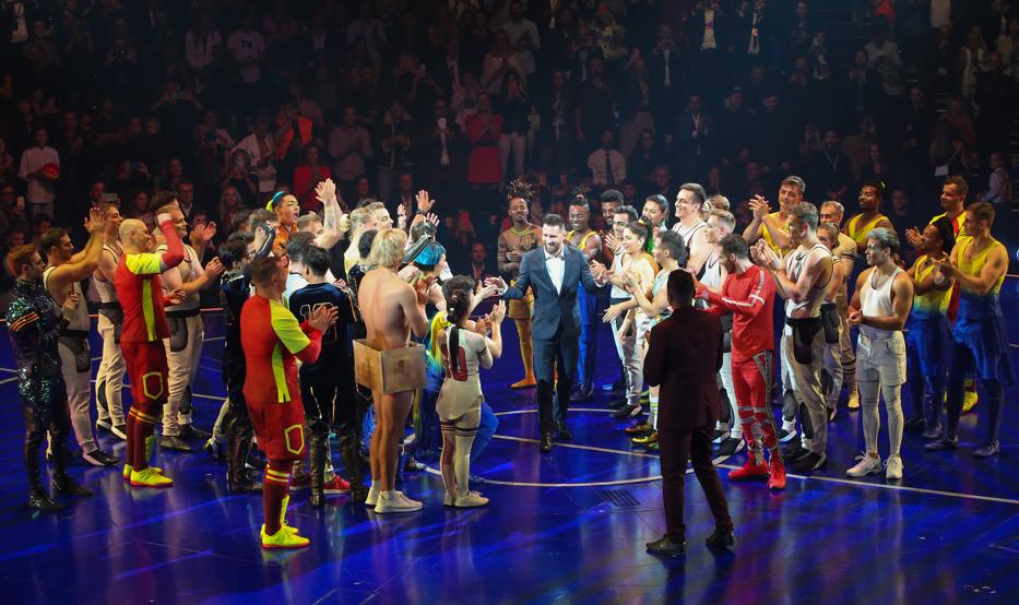 梅西马戏团,拉斯维加斯太阳马戏团表演