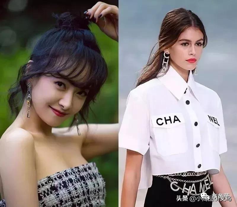 刘亦菲杨幂同框图,刘亦菲短发和杨幂同框