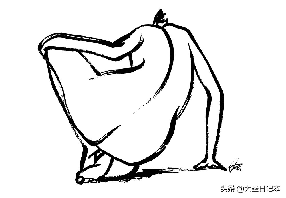 漫画现场临摹,人物写生漫画速写