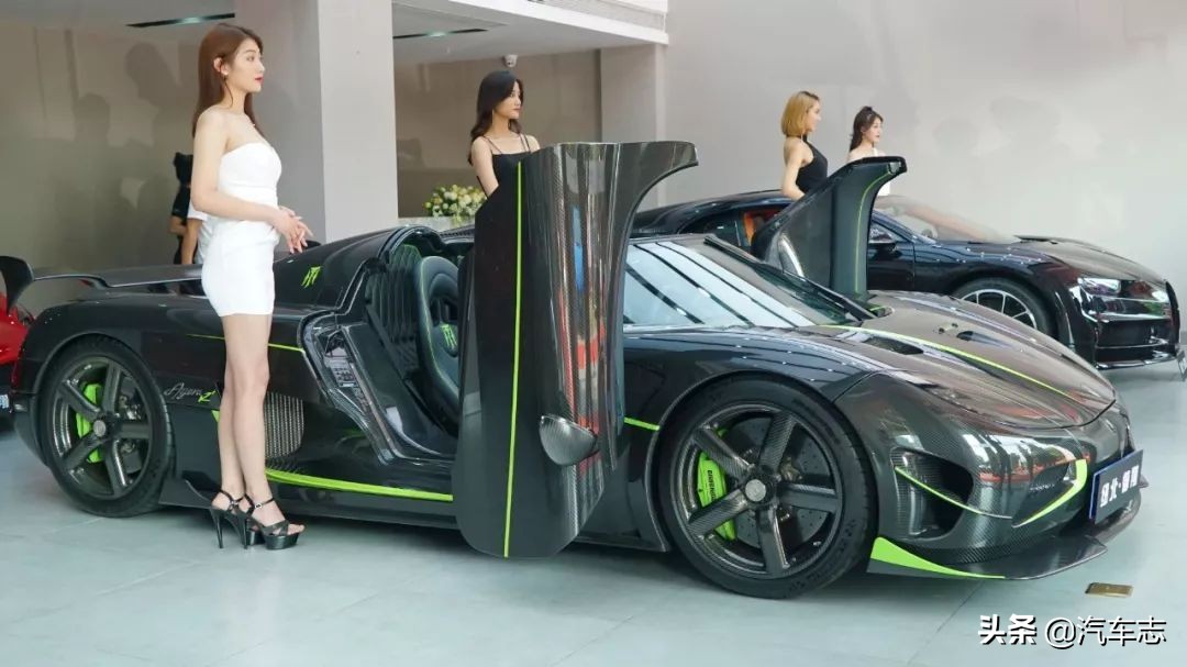 价值1亿元钱的白色法拉利拉法,迈凯伦p1法拉利拉法三大神车