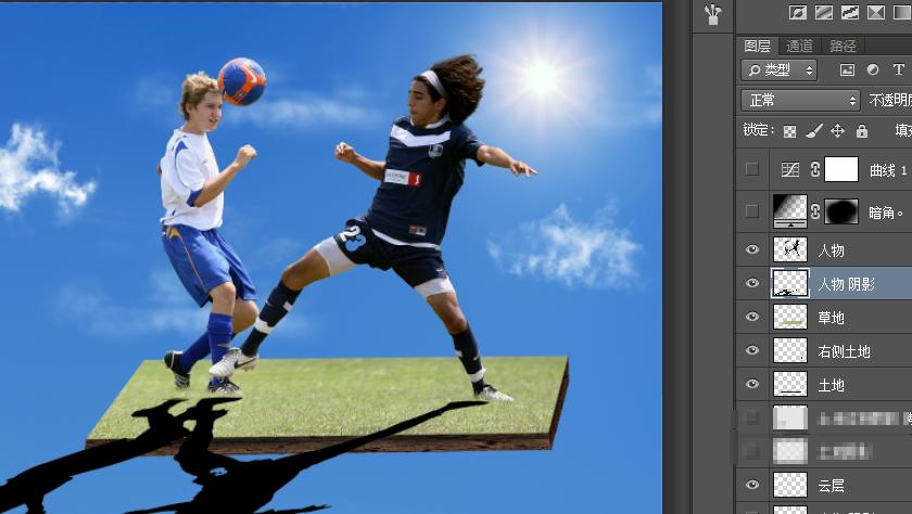 ps创意图加字,ps点线面构成的创意图