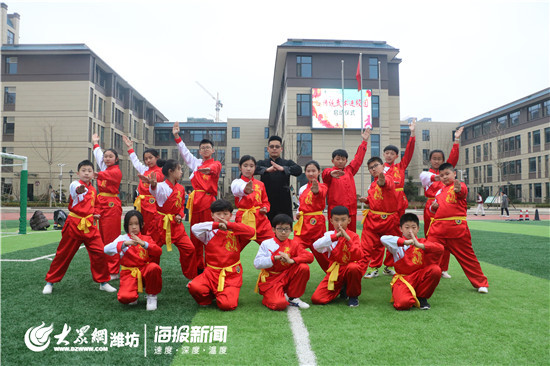 传统武术进学校,中华传统武术课