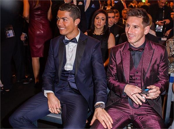 梅西与c罗获得过几次金球奖,梅西第七次获金球奖c罗亮相