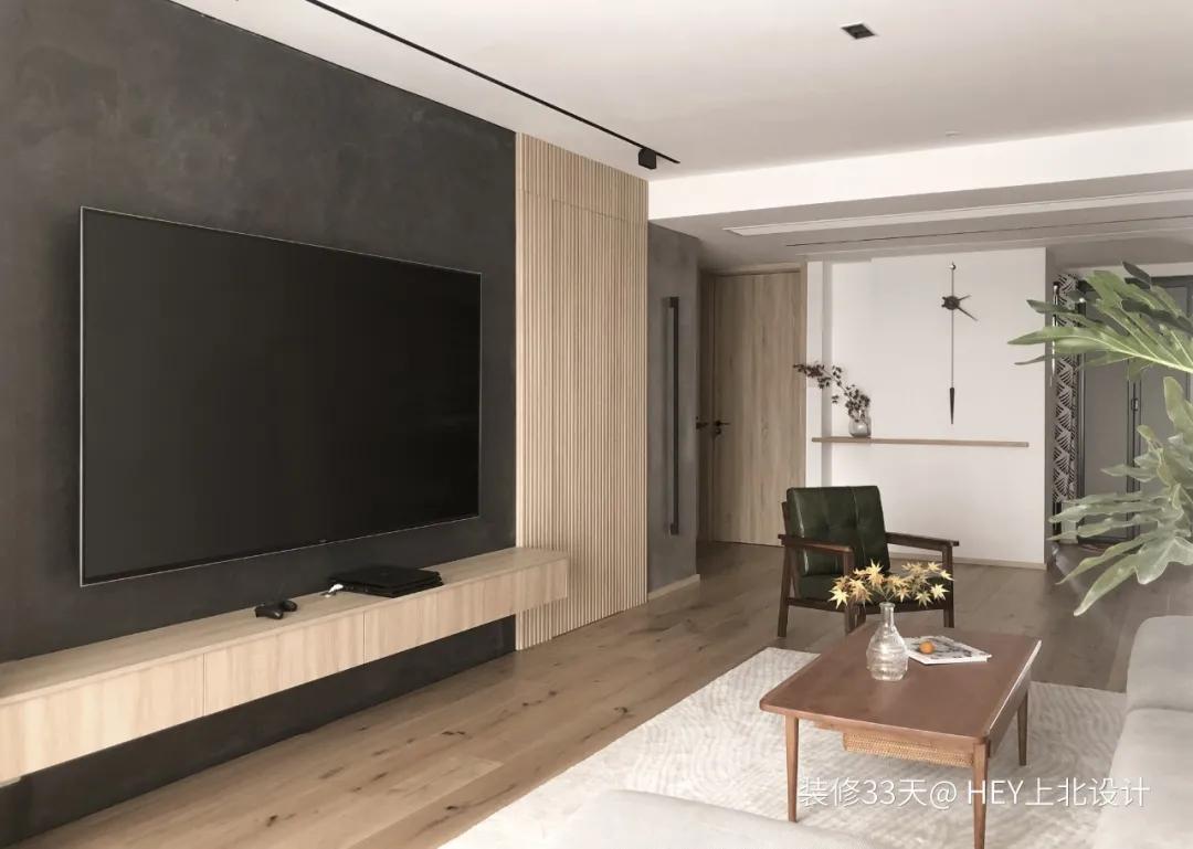 极简木材装饰,极简风装修木材