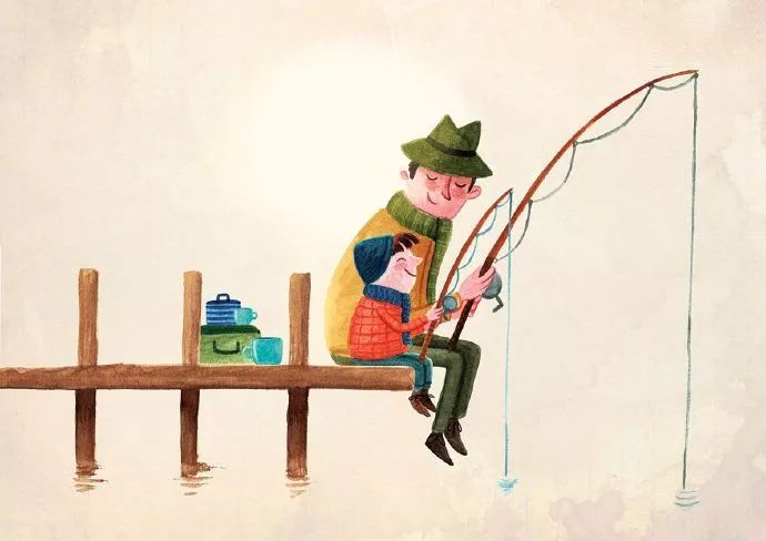 英国风情图画,天真浪漫的儿童插画