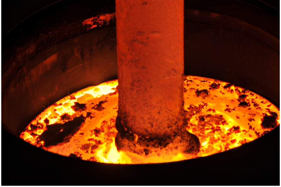 结晶器电磁搅拌钢水旋转观察