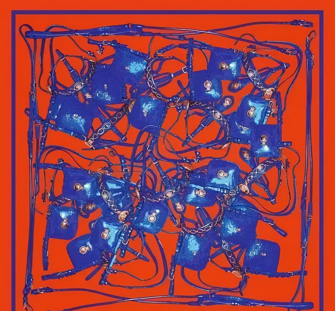 最喜欢的一条爱马仕丝巾,时尚必备独特设计的基础丝巾推荐