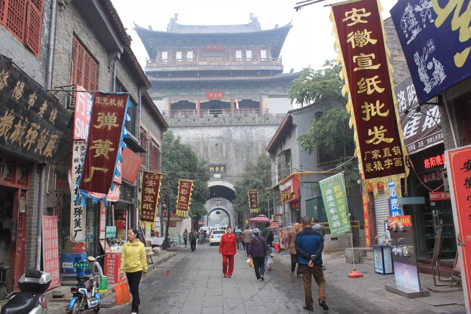 洛阳古城丽景门现状,洛阳丽景门历史记录