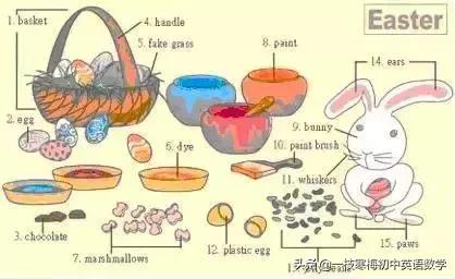 34张图教你记住英语中所有生活用词！