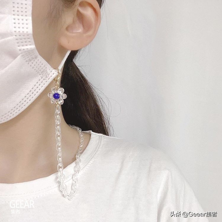 韩国流行潮色口罩,韩国时尚口罩