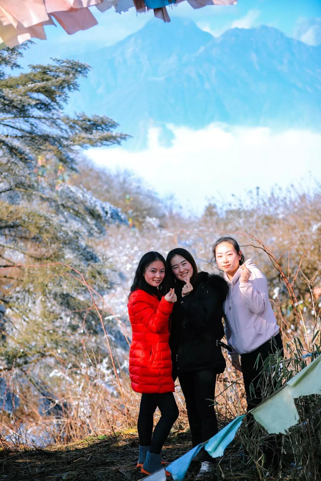 成都天台山景区自驾游攻略,成都天台山玩雪