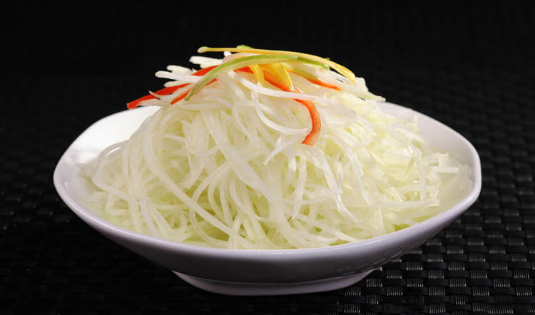 木瓜丝怎么做才不甜,木瓜丝怎样做才好吃