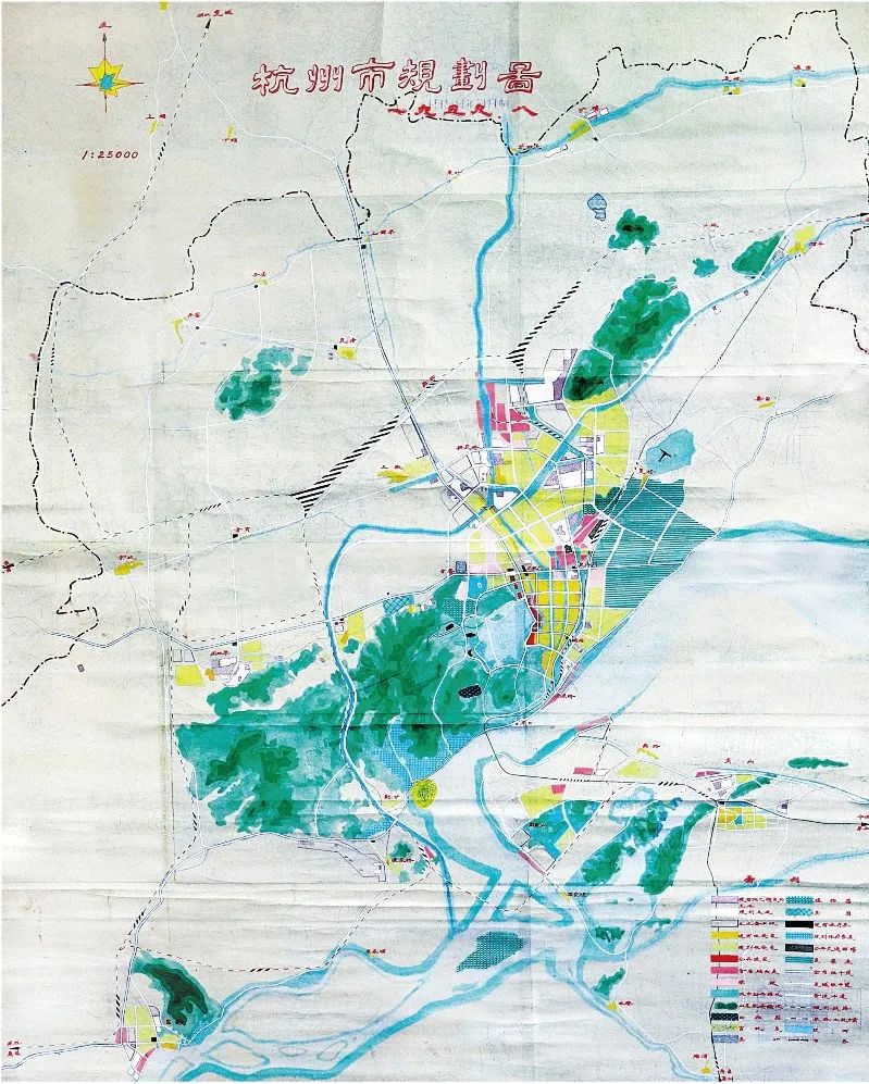 杭州五轮城市总体规划全亮相！还有一批珍贵老影像！下一轮有什么规划？