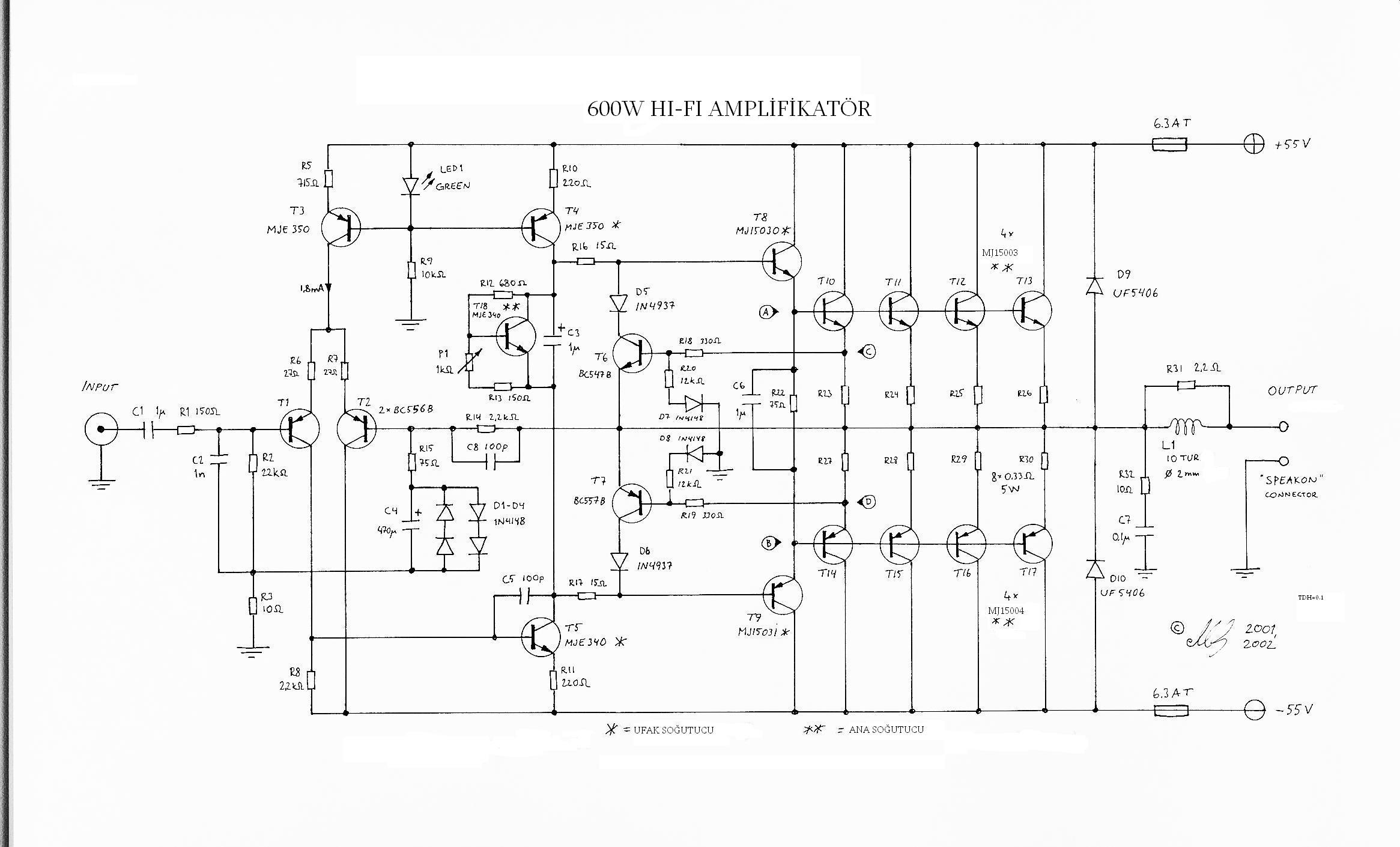 ocl功放有直流电压怎么修,ocl功放用的电源电路