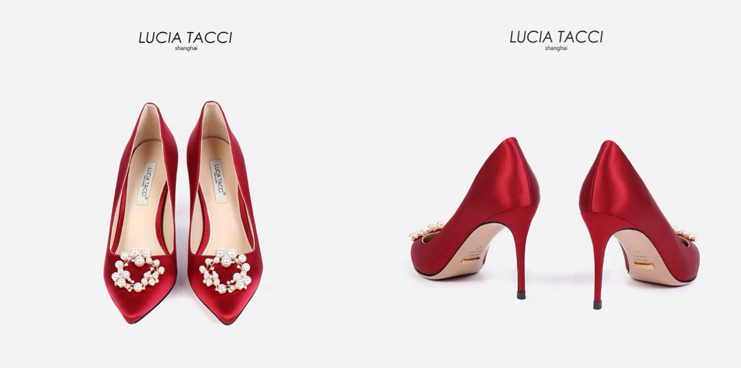 看到这双鞋的时候，我有点想结婚了