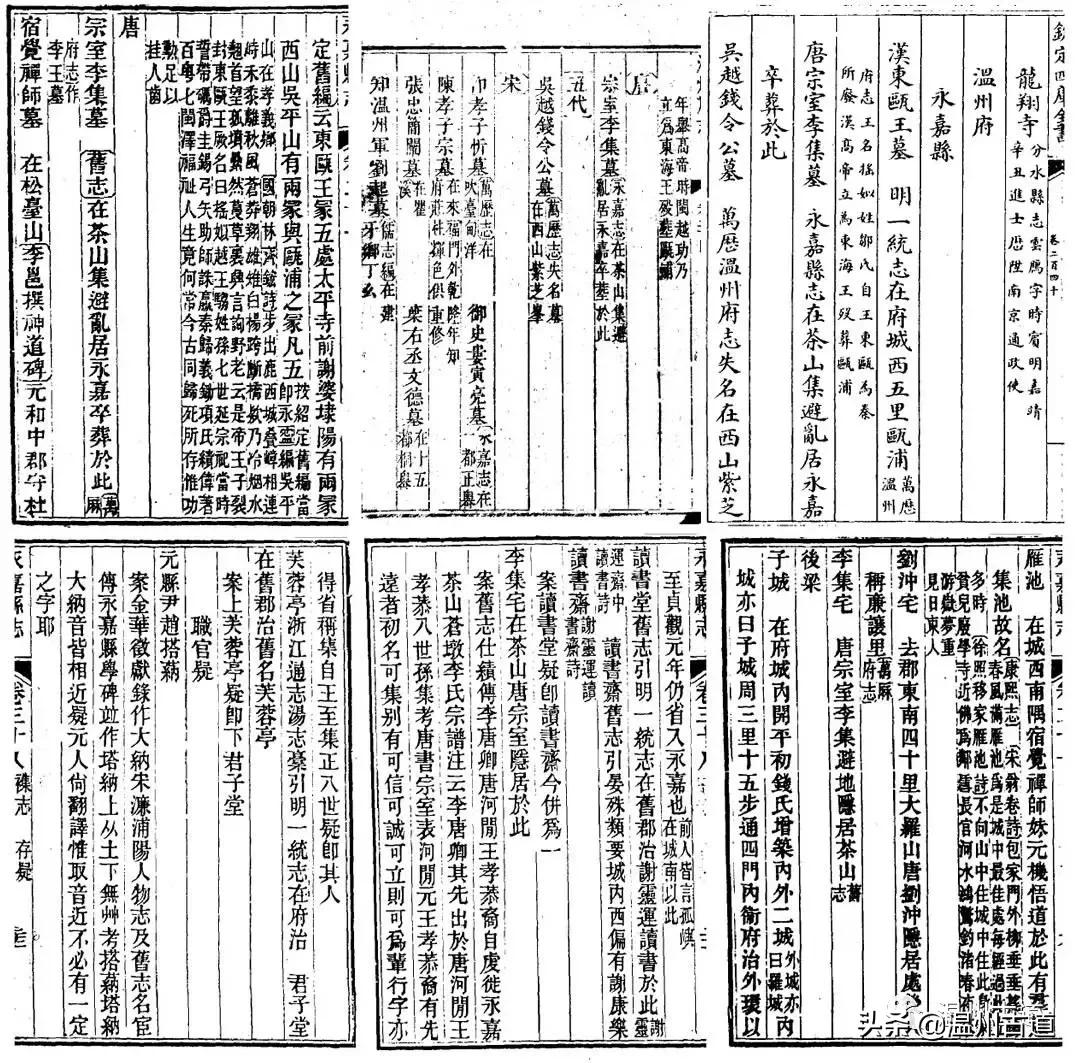 状元古镇地名传奇