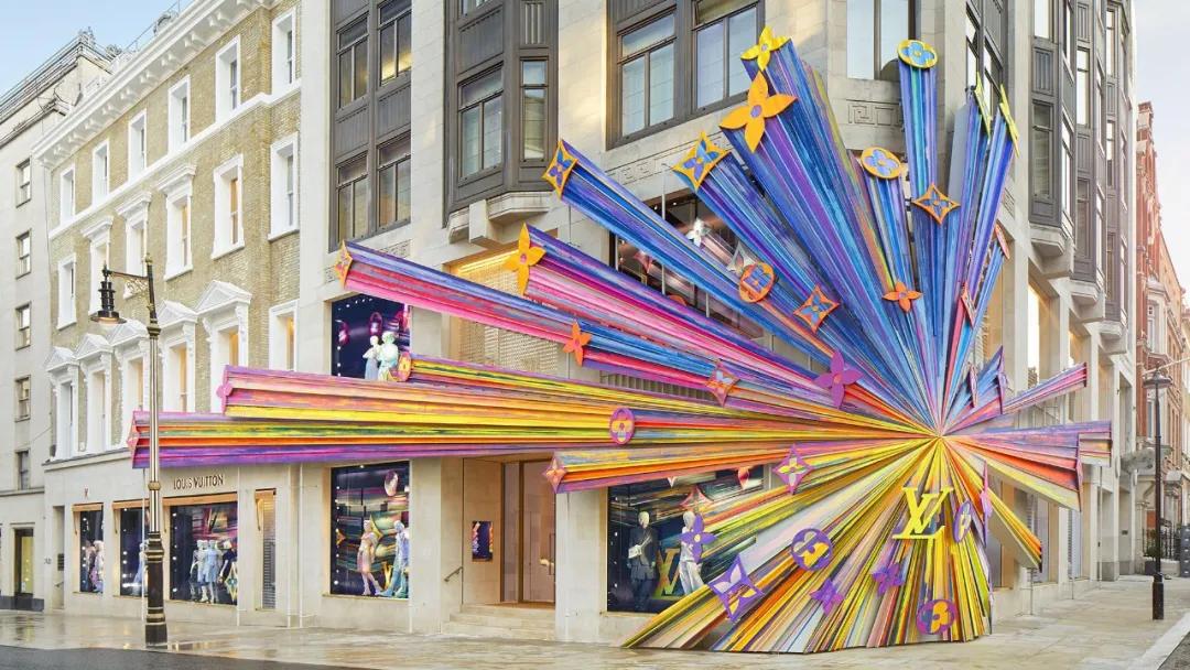 lv的创意门面,lv的店面装修风格