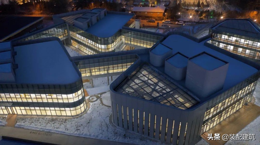 高档幼儿园设计——“院落式”打破传统简单的空间等级