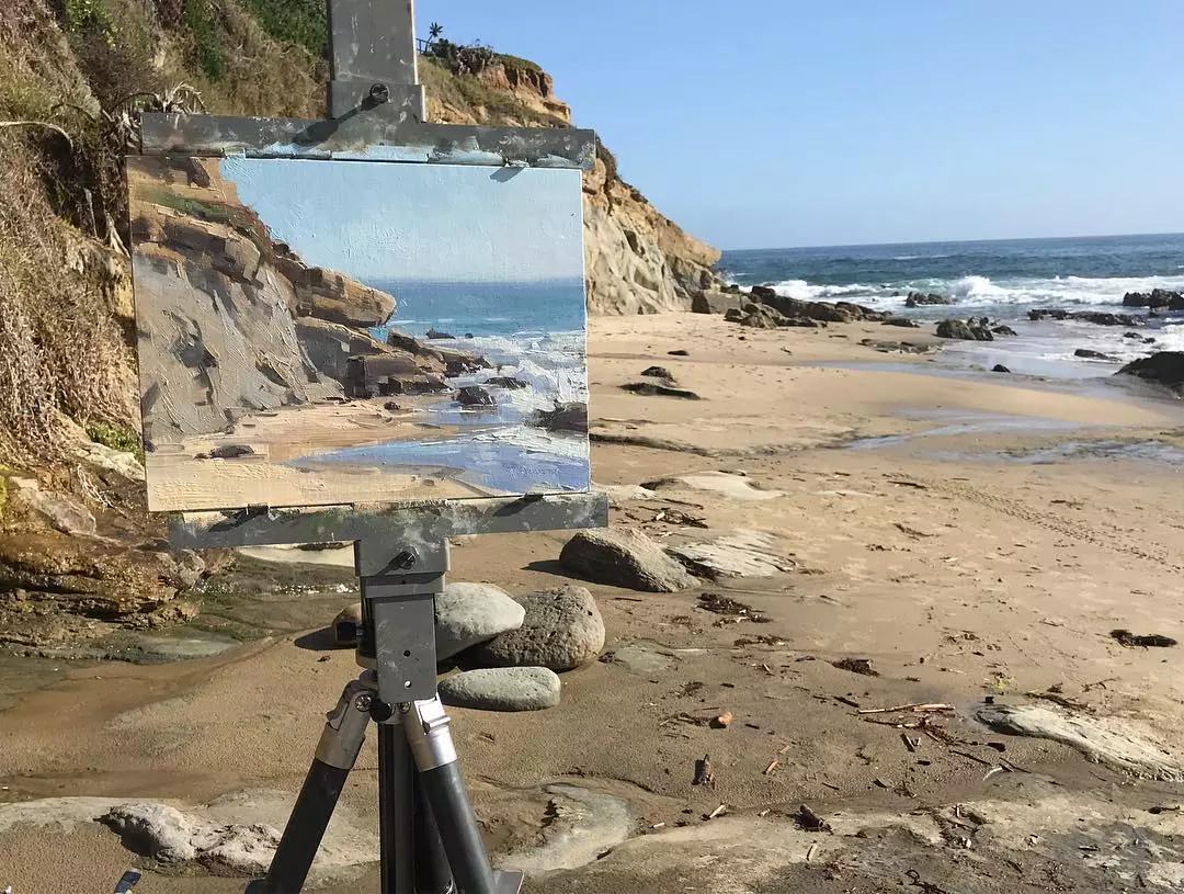 简单又好画的风景写生,最真实的写生画