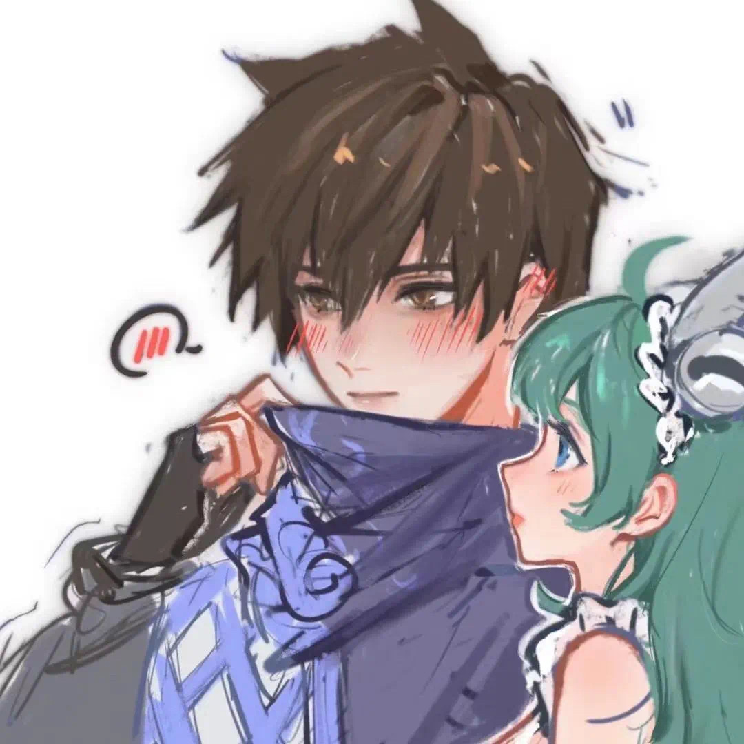 情侣头像一人一半王者荣耀版的,王者荣耀情侣头像拿着手机挡住脸