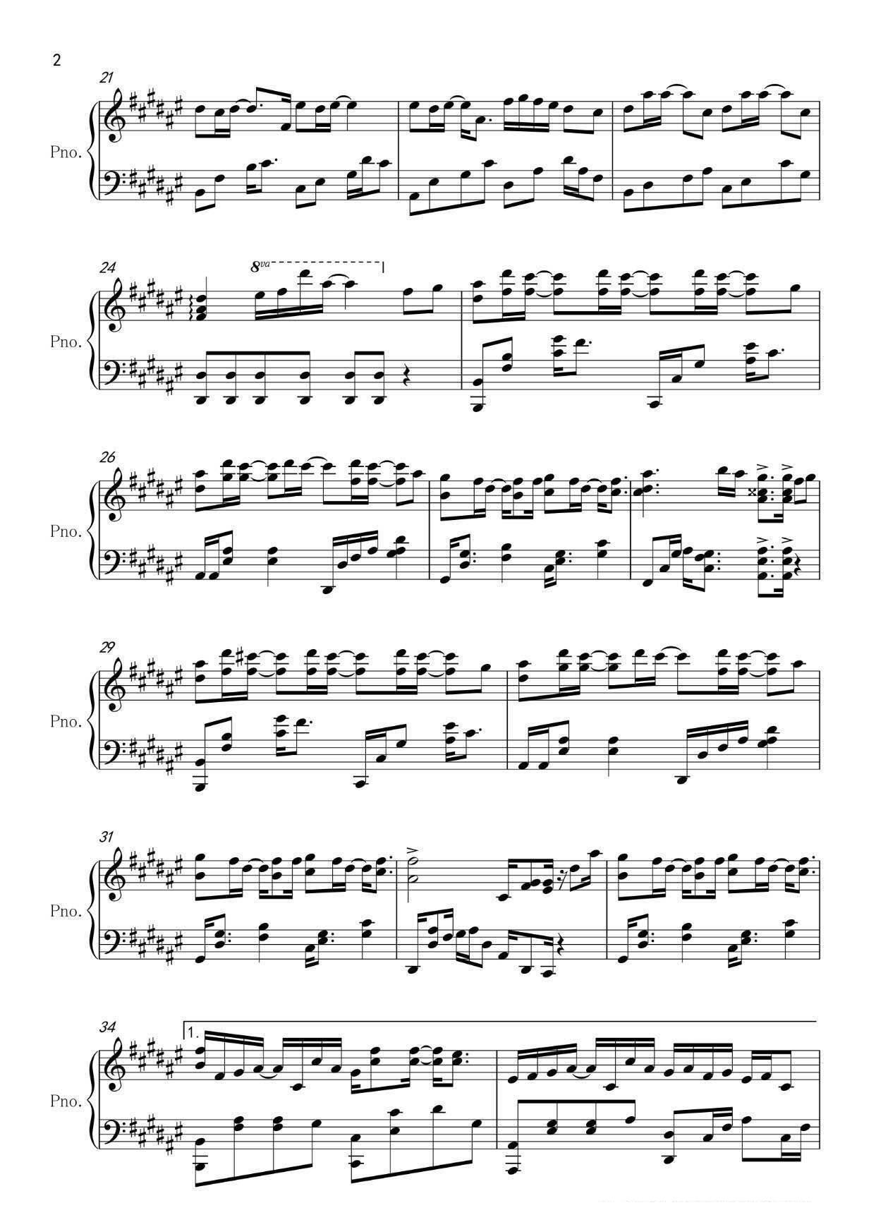 加油你是最棒的钢琴谱,加油你是最棒的起风了片段