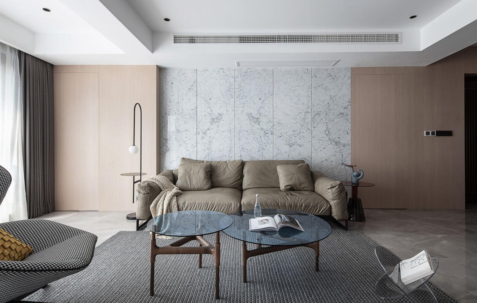 客厅不放电视柜效果,客厅不装电视柜好看吗