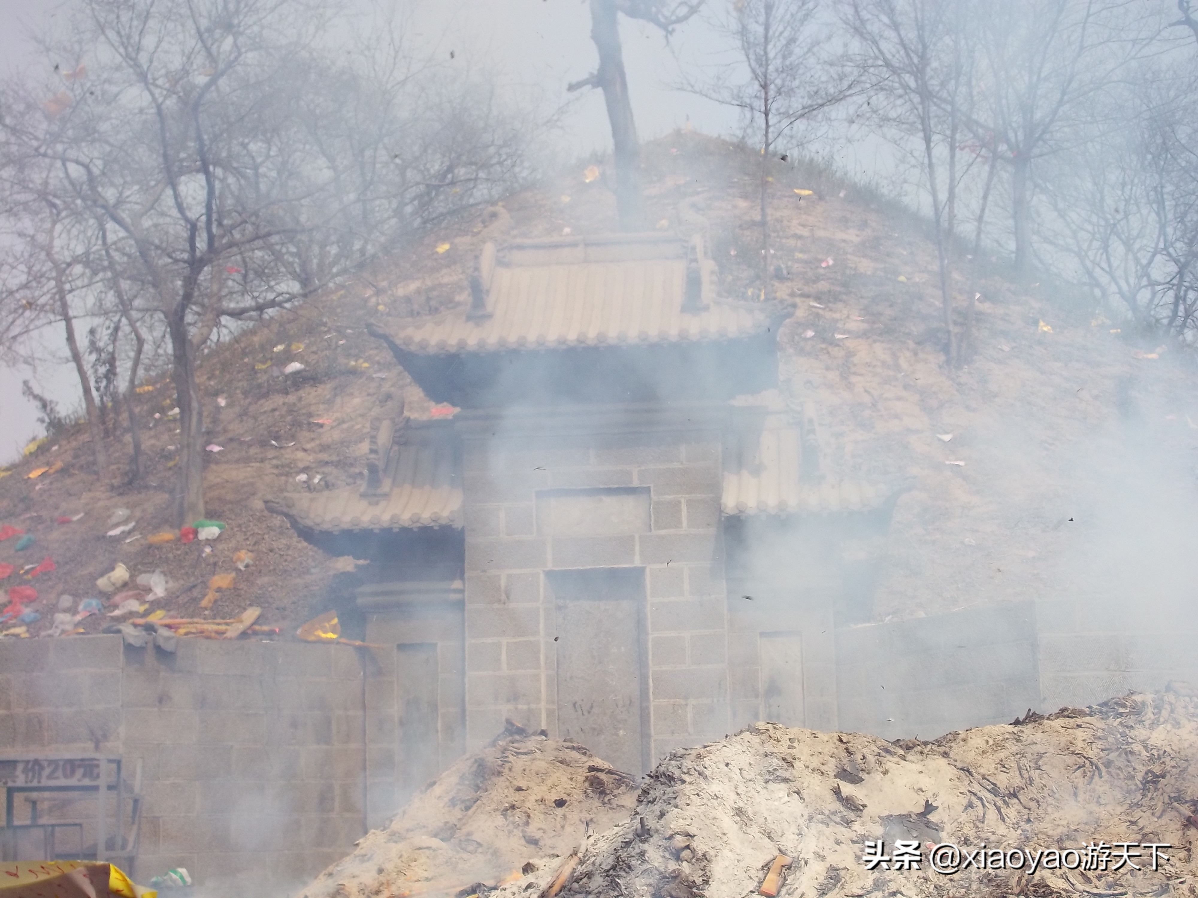 河南淮阳太昊陵伏羲墓第一柱香,淮阳太昊伏羲陵最大的坟叫什么