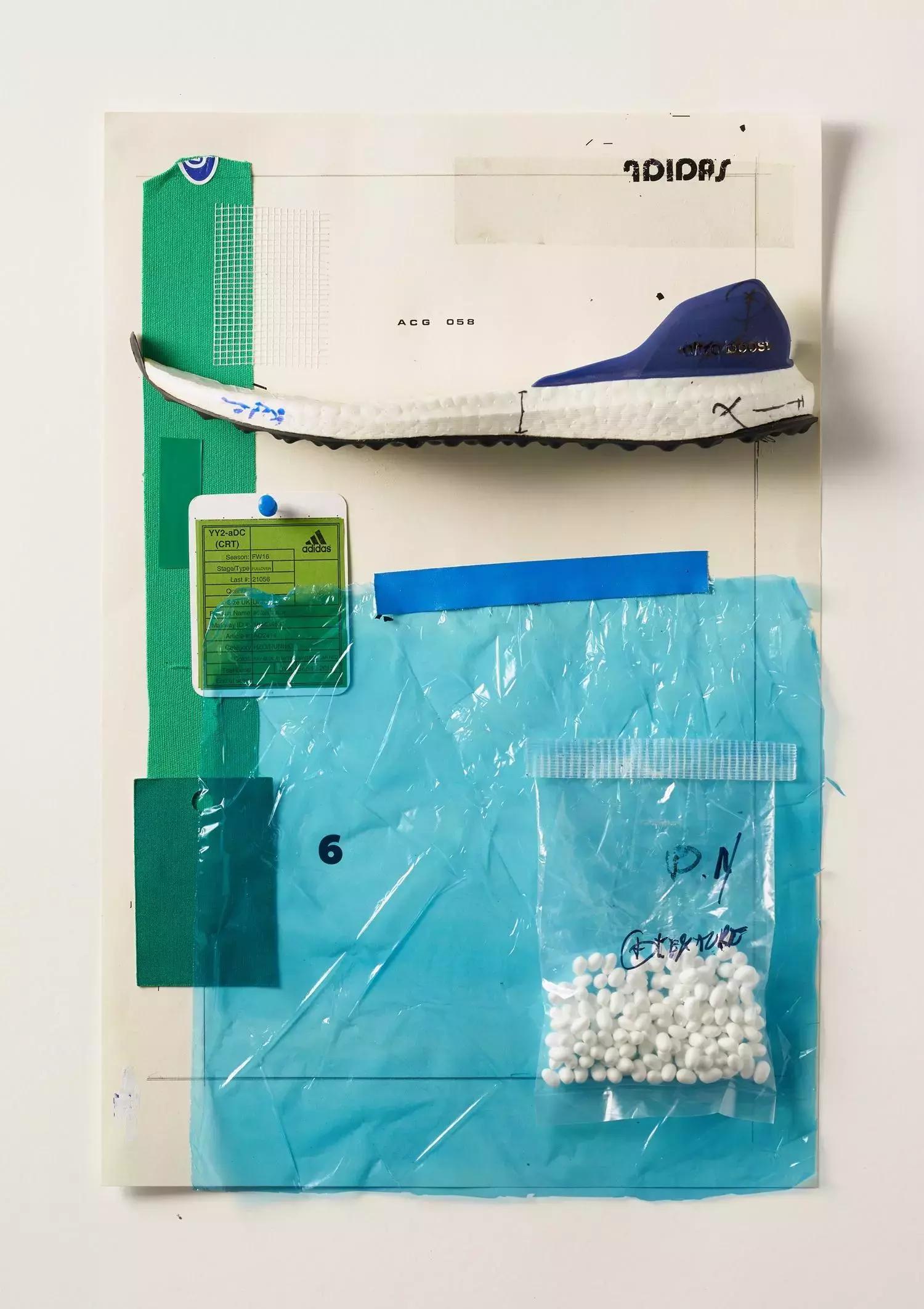 阿迪达斯经典海报,阿迪达斯扔垃圾堆