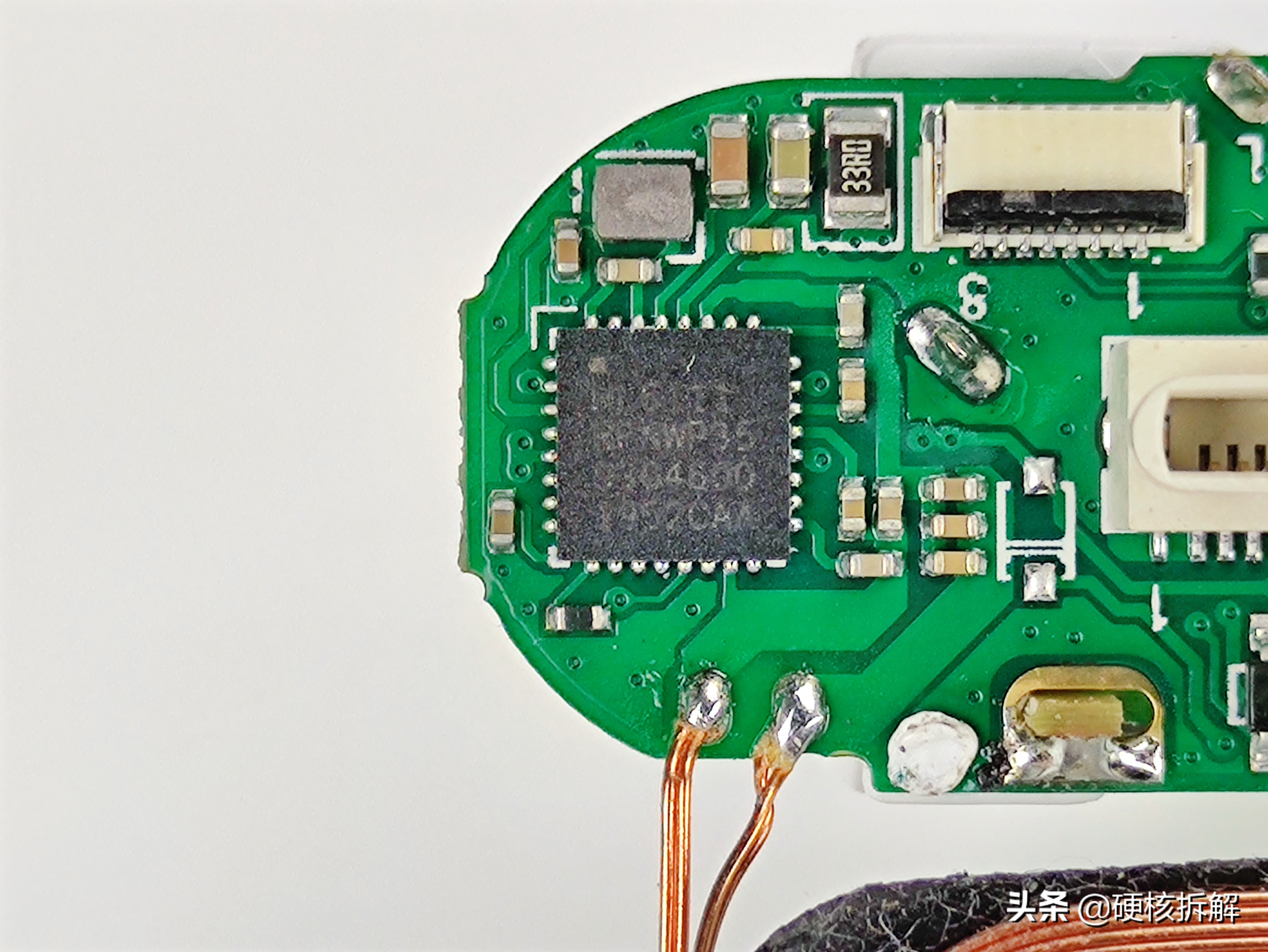 拆解苹果airpods和华强北airpods,拆解airpods耳机喇叭