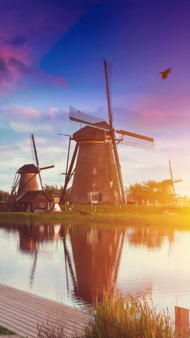 赚钱超清手机壁纸,4k超清风车手机壁纸