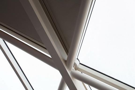 采光雨棚设计 (天幕雨棚如何设计节点很重要)