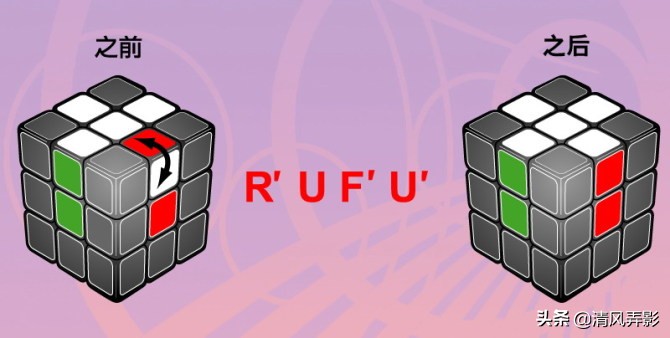 只要七步可以将六面魔方还原,新手还原六面魔方最简单的方法