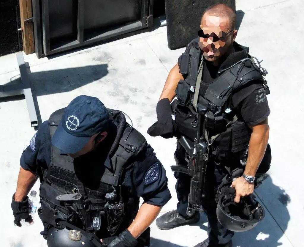 洛杉矶swat特警队,实拍洛杉矶swat特警队