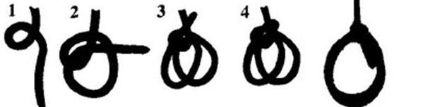 户外绳结的打结方法,户外8字环下降器绳结打法