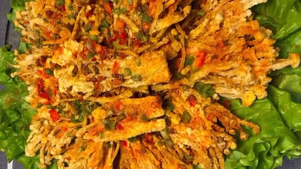 金针菇怎么吃酥脆不塞牙,金针菇塞牙怎么做好吃