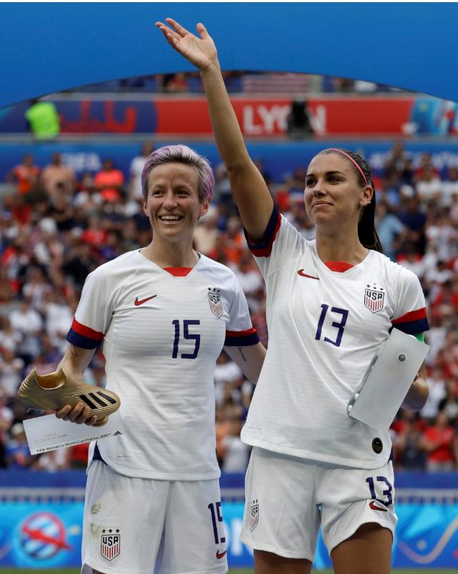 美国女足对特朗普的评价,特朗普女足