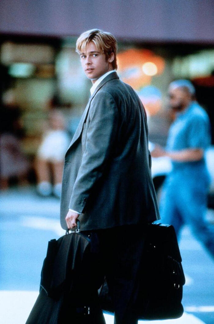 布拉德皮特世界上最帅的男人,皮特被称为上帝的杰作