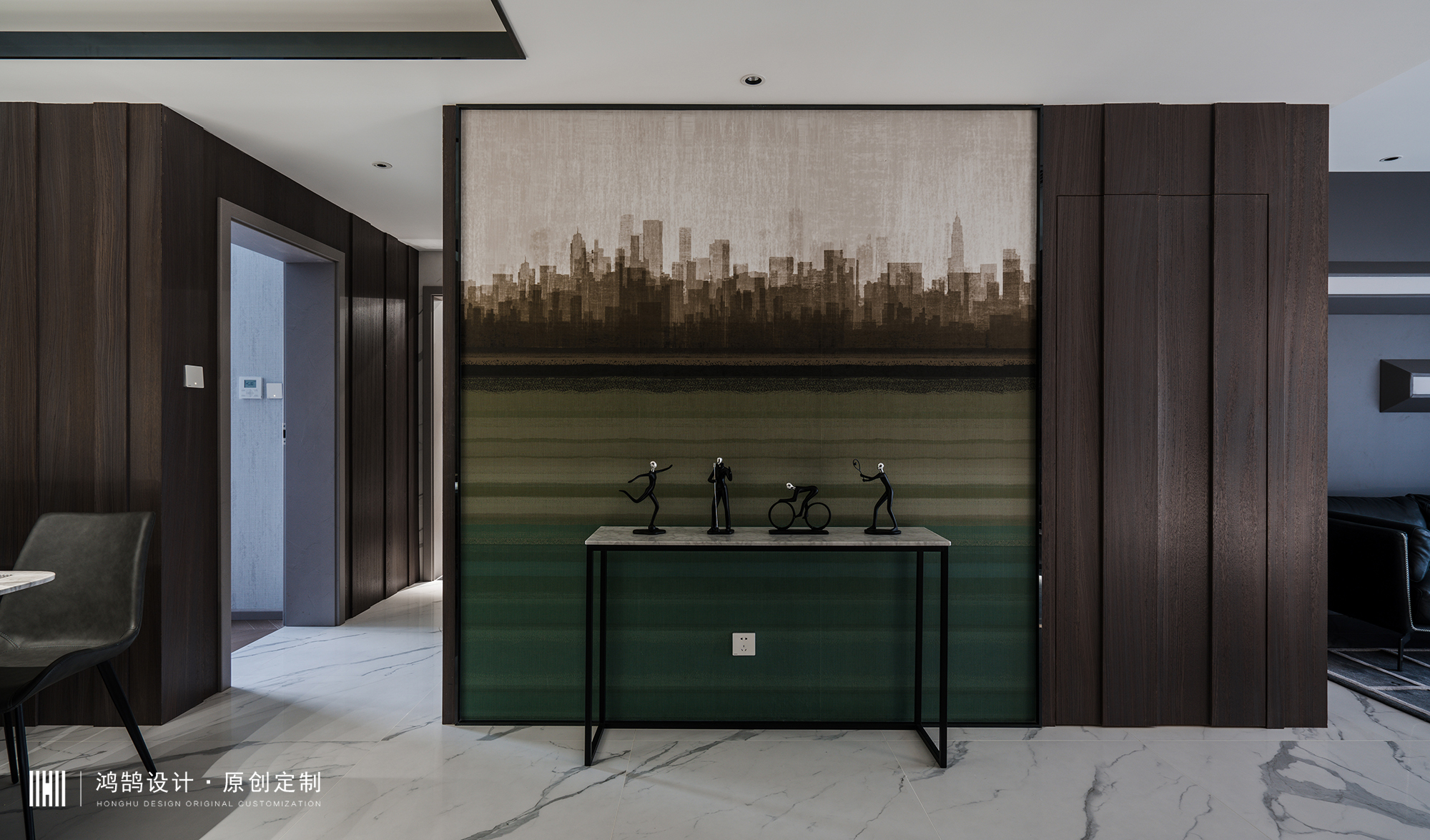 简约时尚主义拥护者：这个家“黑”的很明亮