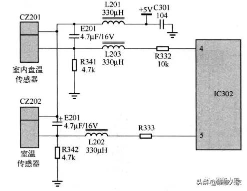长虹变频空调内机板电源电路图,长虹50gw变频空调外机板电路图