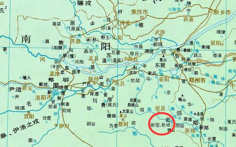 河南省新密市是什么,密县新密