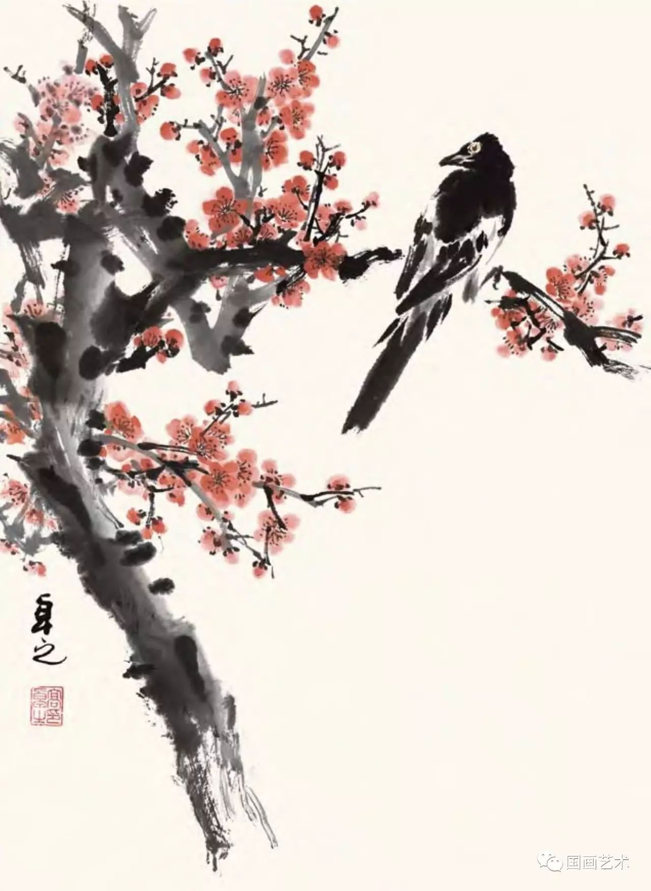 图文教程梅花,国画梅花的画法视频