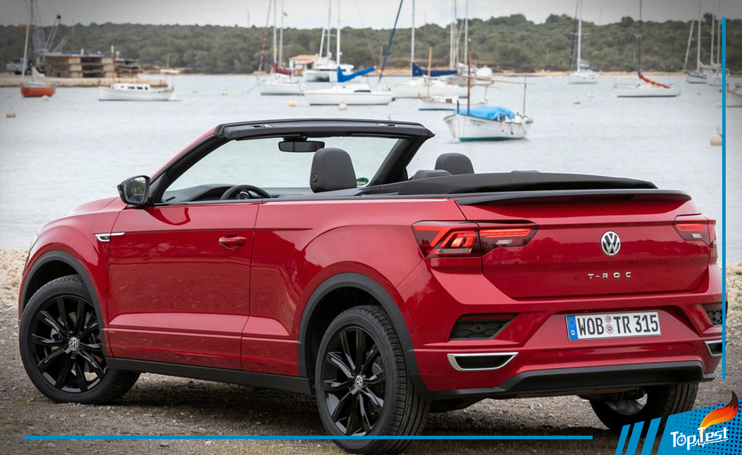 大众t-roc敞篷版,敞篷版大众t-roc这也太浪漫了吧