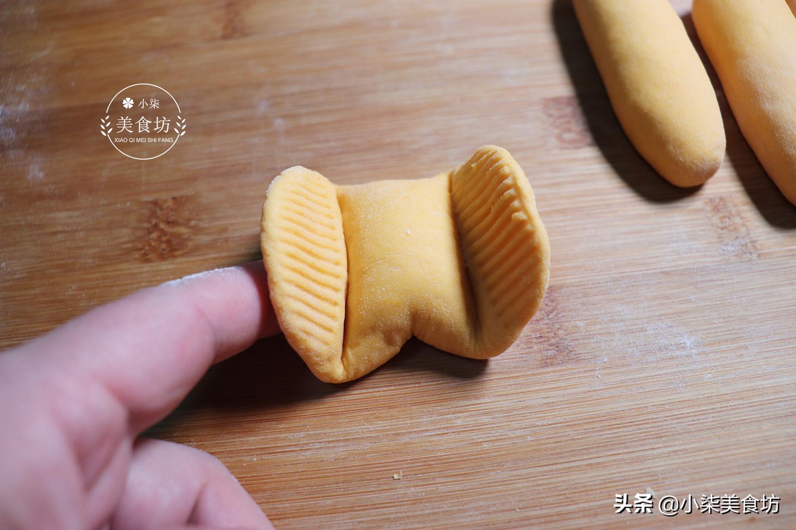 年夜饭必备的金元宝馒头,过年吃的福馒头