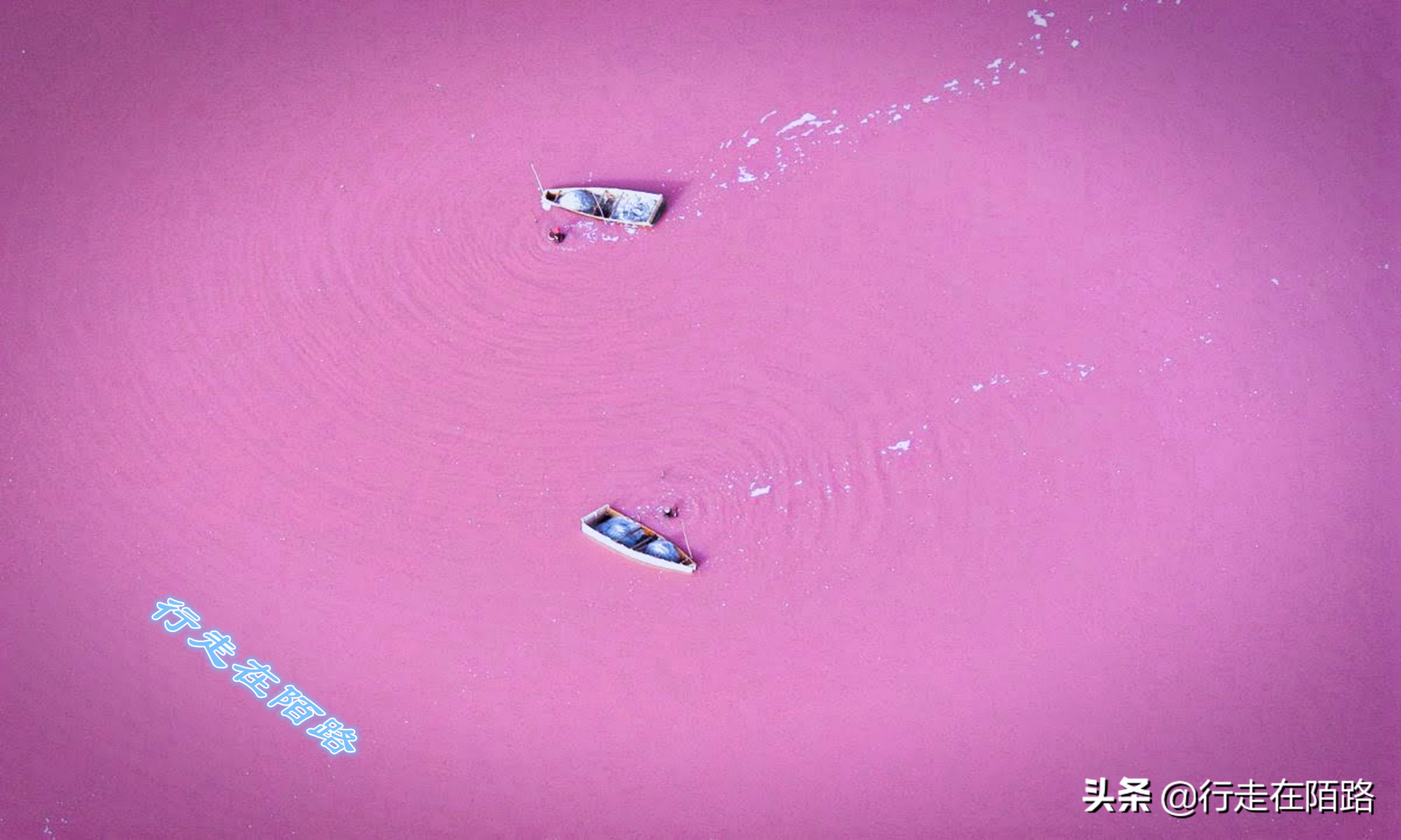 非洲死海：湖深一米采盐直接捞，每升湖水含盐380克