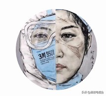 美小护正在为住院患者宣教,美小护抗疫宣教队