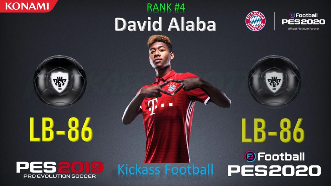 实况2020后卫排名,实况足球23新赛季后卫排名